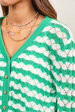 Load image into Gallery viewer, Poppy- Scallop Edge V Neck Sweater Top
