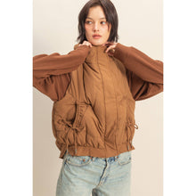 Load image into Gallery viewer, Chloe- High Neck Quilting Puffer Vest
