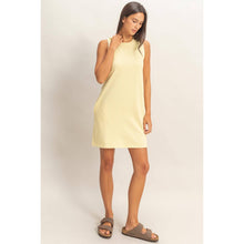 Load image into Gallery viewer, Hattie-  Sleeveless Mini Cotton Dress

