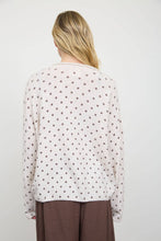Load image into Gallery viewer, Dara-  Polka Dot Button Down Knit Cardigan
