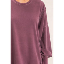Load image into Gallery viewer, Kena- Oversized Raw Edge Sweatshirt
