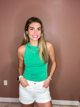 Load image into Gallery viewer, Haven- Ribbed Washed Seamless Tank Top
