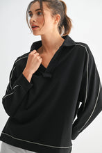 Load image into Gallery viewer, Kimber- Coastline Collared Pullover
