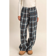 Load image into Gallery viewer, Joey- Flannel Wide Leg Lounge Pants
