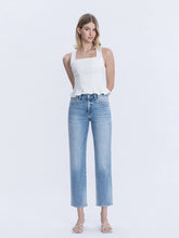 Load image into Gallery viewer, Reed- High Rise Ankle Straight Jeans
