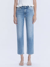 Load image into Gallery viewer, Reed- High Rise Ankle Straight Jeans
