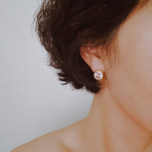 Load image into Gallery viewer, Bold And Brilliant Bezel Stud Earrings

