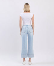 Load image into Gallery viewer, Tyson- Super High Rise Double Cuffed Baggy Wide Leg Jeans
