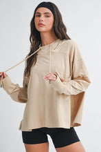 Load image into Gallery viewer, Taya- Relaxed Pocket Hoodie Pullover Top
