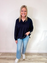 Load image into Gallery viewer, Kimber- Coastline Collared Pullover
