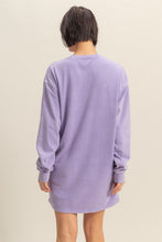 Load image into Gallery viewer, Gabby- Oversized Mini Sweatshirt Dress
