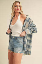 Load image into Gallery viewer, Kambrie Plaid Flannel Shirt
