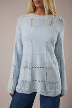 Load image into Gallery viewer, Cove- Knitted Detail Long Sleeve Sweater Top
