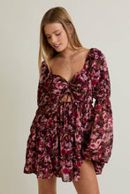 Load image into Gallery viewer, Amber-Long Sleeve Floral Dress
