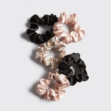 Load image into Gallery viewer, Satin Sleep Scrunchies 5PC
