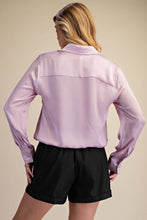Load image into Gallery viewer, Cheyenne0- Long-Sleeve Collared Shirt with Adjustable Drawstring Hem
