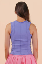 Load image into Gallery viewer, Nora- Lettuce Hem Casual Fitted Knit Top
