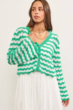 Load image into Gallery viewer, Poppy- Scallop Edge V Neck Sweater Top
