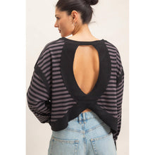 Load image into Gallery viewer, Cheyenne- Striped Long Sleeve Top
