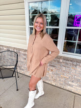 Load image into Gallery viewer, Joni- Solid Crinkle Cotton Collar Neck Romper
