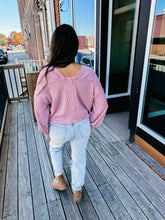 Load image into Gallery viewer, Sylvia-Oversized Knit top
