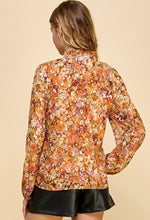 Load image into Gallery viewer, Kenna- Floral Long Sleeve Top
