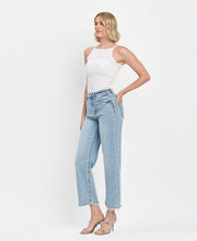 Load image into Gallery viewer, Jayden-SUPER HIGH RISE ANKLE SLIM WIDE JEANS
