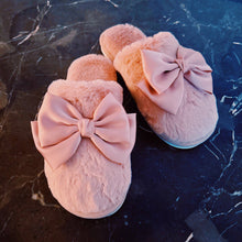 Load image into Gallery viewer, Satin Shine Fur Cozy Lounge Slippers
