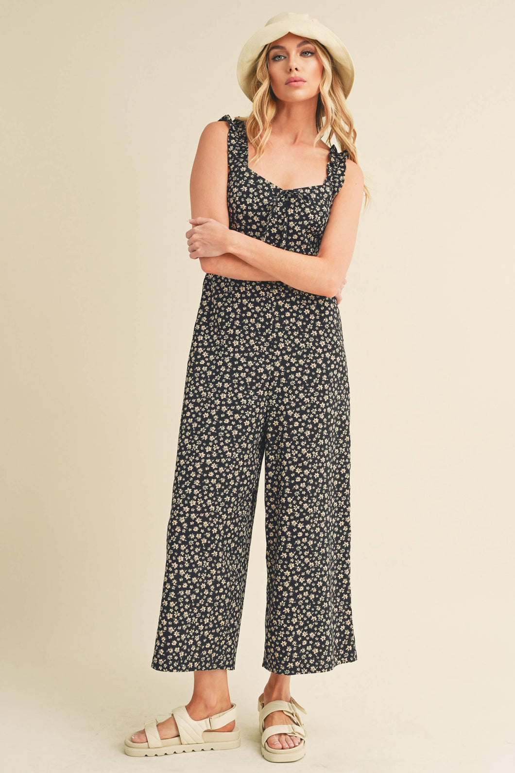 Brandi Floral Jumpsuit