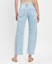 Load image into Gallery viewer, Ezra- High Rise Barrel Leg Jeans
