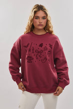 Load image into Gallery viewer, Christmas Graphic Embroidery Sweatshirt
