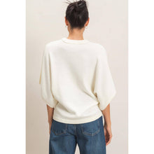 Load image into Gallery viewer, Collins- Crew Neck Short Sleeve Sweater
