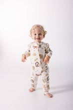 Load image into Gallery viewer, Away in a Manger PJ Footless Onesie Cotton

