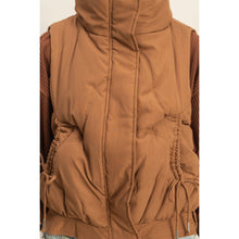 Load image into Gallery viewer, Chloe- High Neck Quilting Puffer Vest
