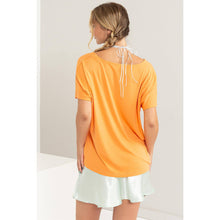 Load image into Gallery viewer, Karina- V Neck Dolman Short Sleeve Top
