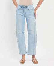 Load image into Gallery viewer, Ezra- High Rise Barrel Leg Jeans
