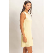 Load image into Gallery viewer, Hattie-  Sleeveless Mini Cotton Dress
