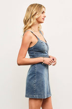 Load image into Gallery viewer, Scottie- Braided Waist Detail Zip Up Front Dress
