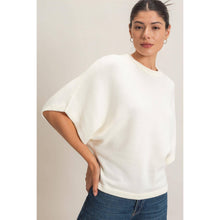Load image into Gallery viewer, Collins- Crew Neck Short Sleeve Sweater
